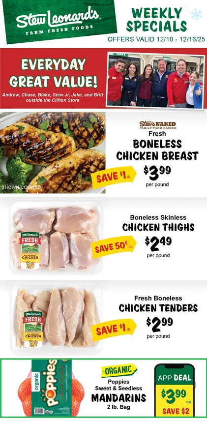 Weekly ad Stew Leonard's Sales from December 10 to December 16 2025 - Page 2