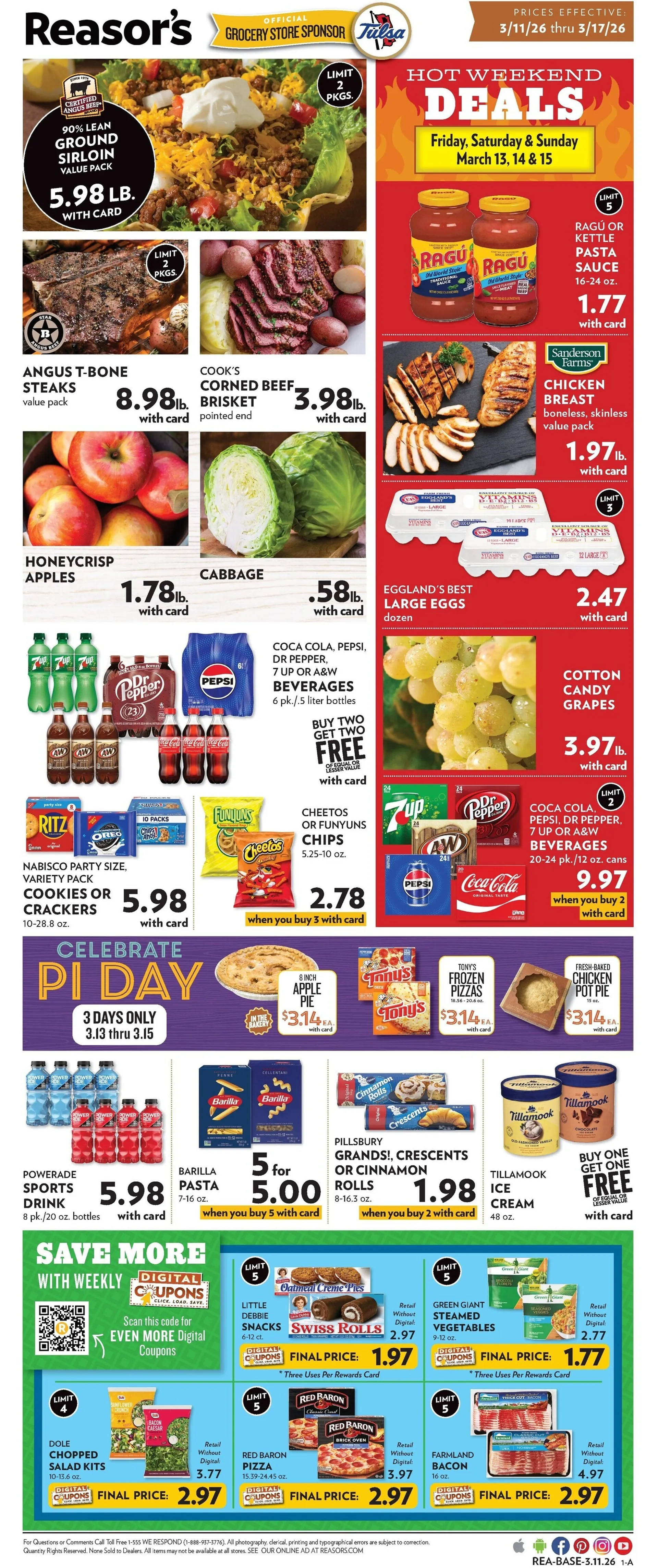 Weekly ad Reasor's weekly ads from March 11 to March 17 2026 - Page 