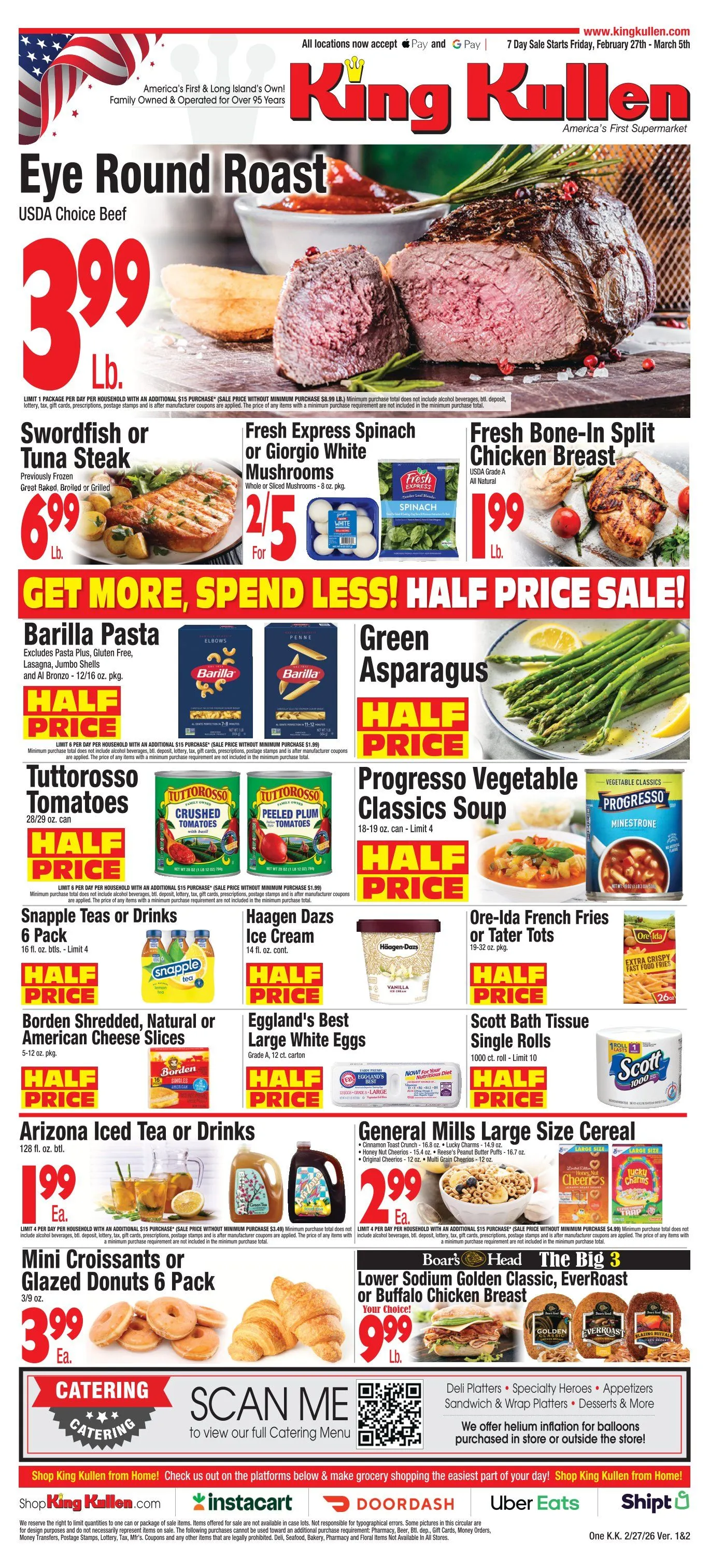 Weekly ad King Kullen Sales from February 27 to March 5 2026 - Page