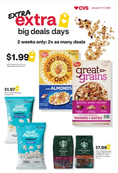 Weekly ad CVS Health Sales from January 11 to January 17 2026 - Page