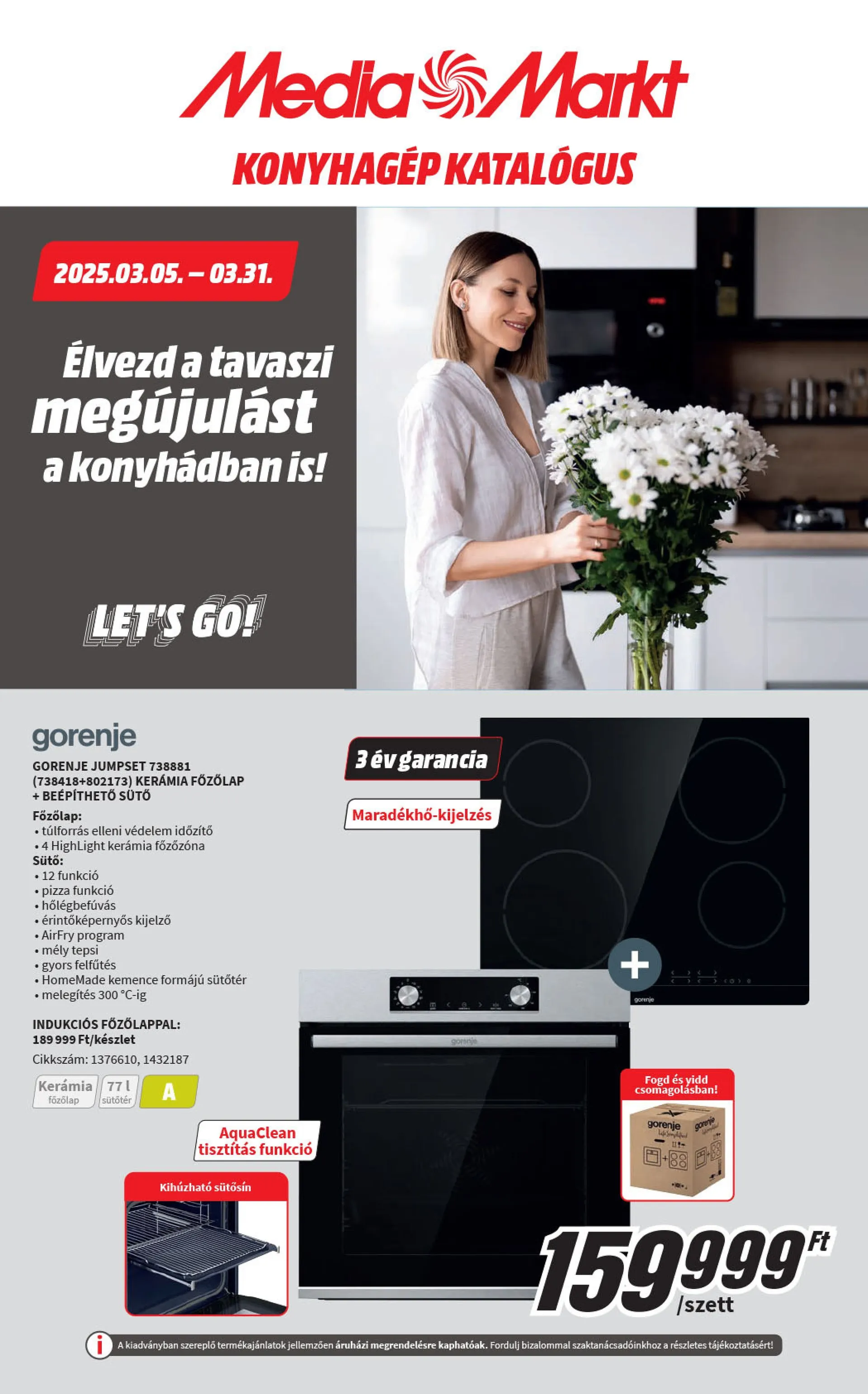 MediaMarkt különleges ajánlata - március 5. március 31. 2025.