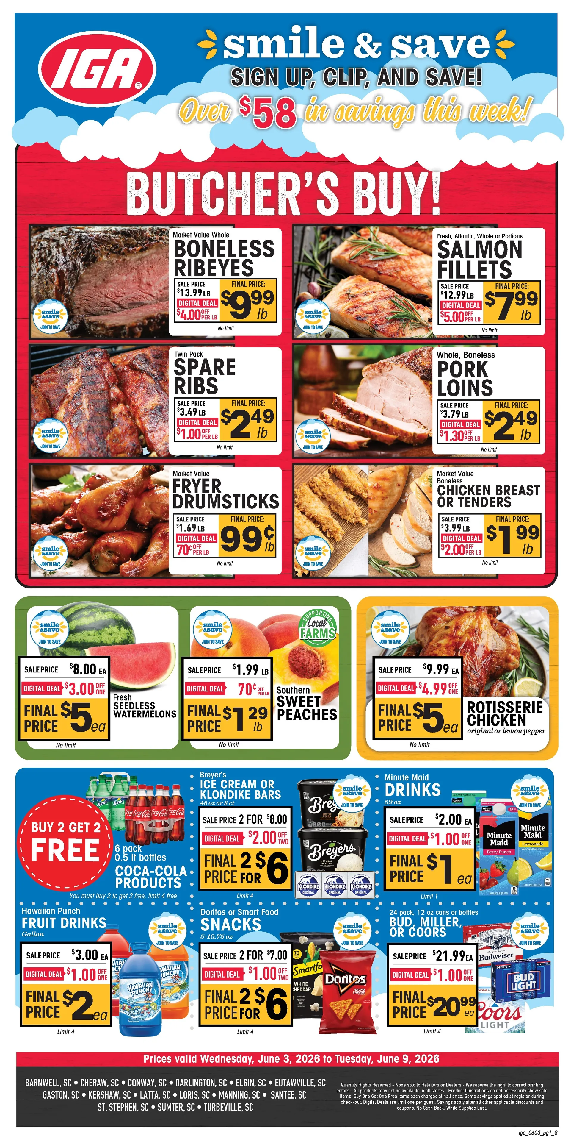 Weekly ad IGA  Sales from June 3 to June 9 2026 - Page 1