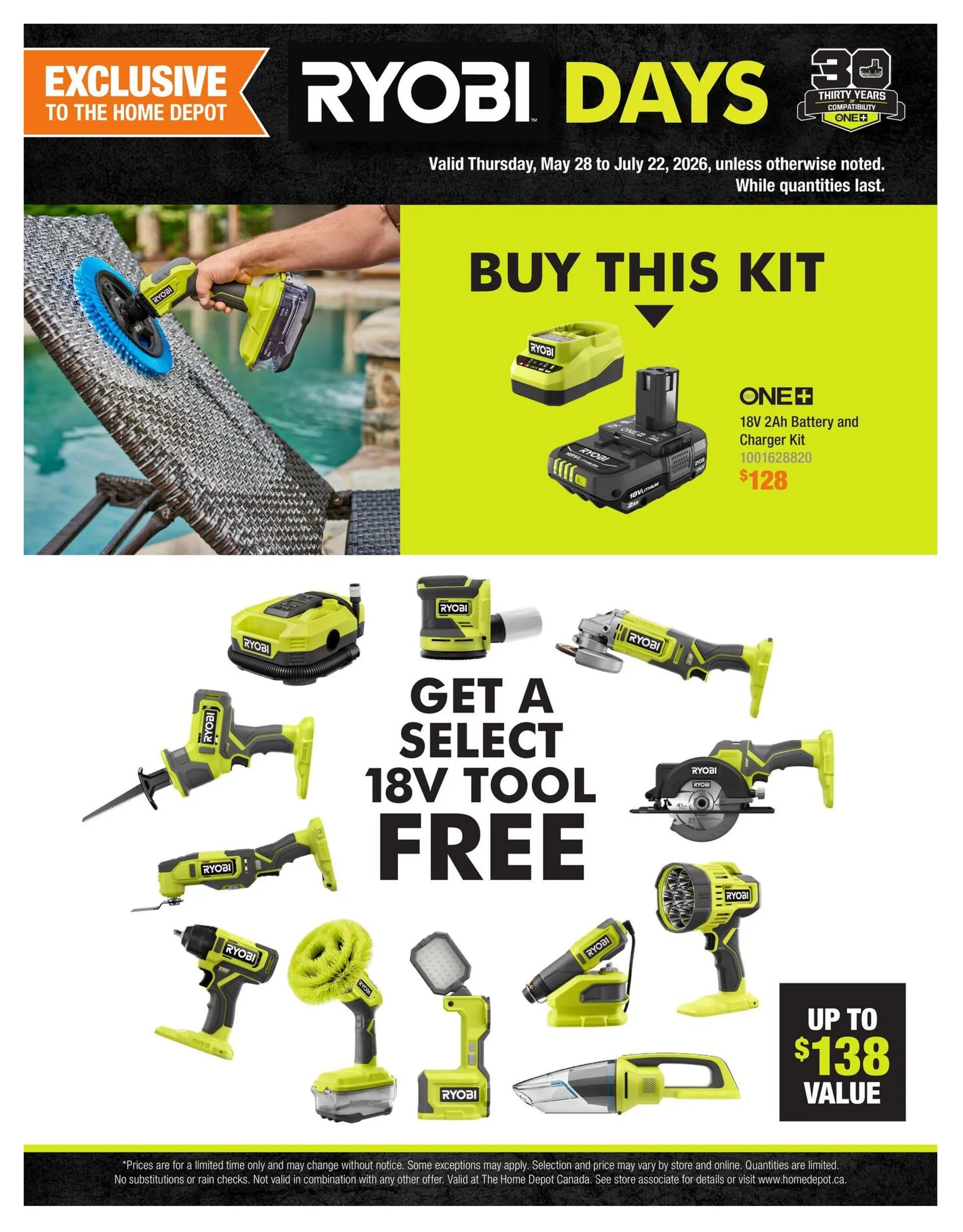 The Home Depot from May 28 to July 22 2026 - flyer page 1
