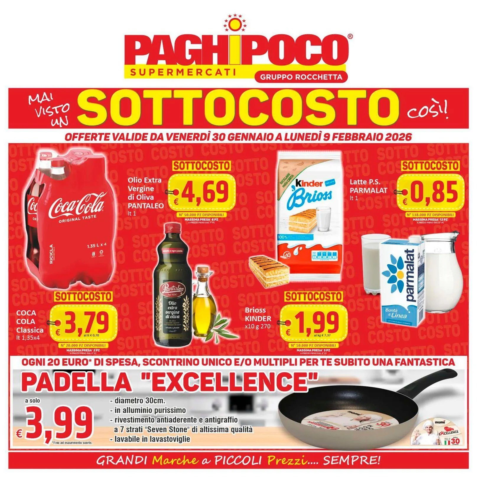 Volantini Paghi Poco da 30 gennaio a 9 febbraio di 2026 - Pagina del volantino 