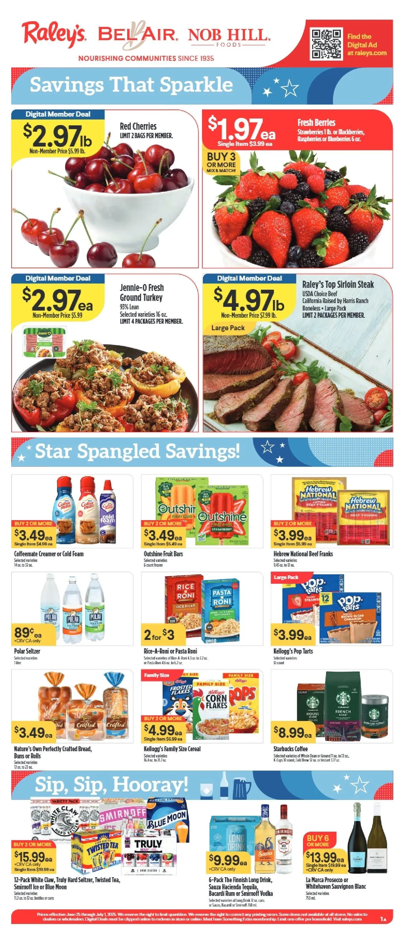 Weekly ad Raley's weekly ads from June 25 to July 1 2025 - Page