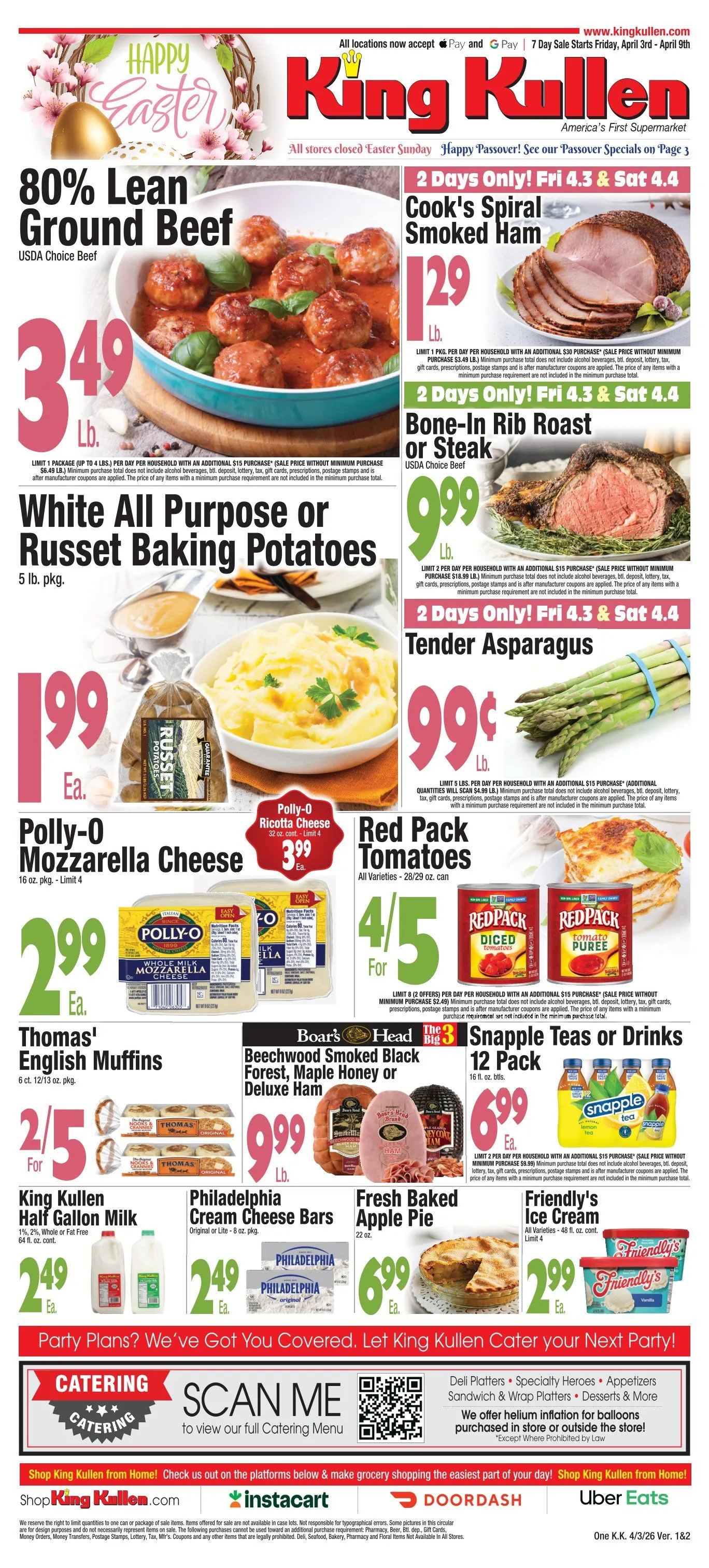Weekly ad King Kullen Sales from April 3 to April 9 2026 - Page 