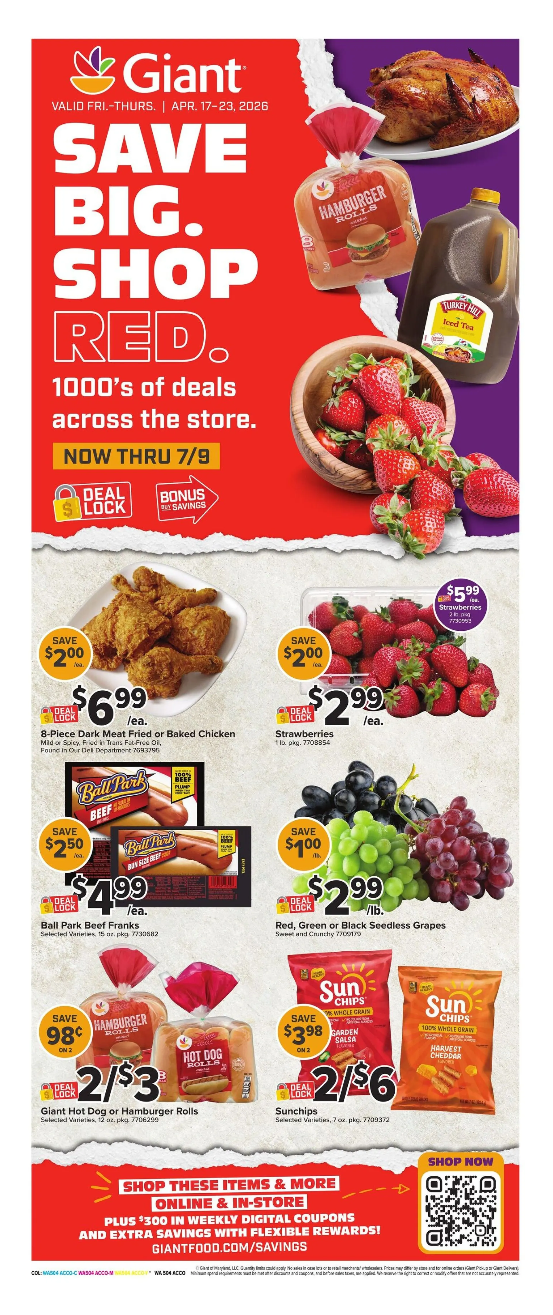 Weekly ad  Giant Food Sales from April 17 to April 23 2026 - Page 