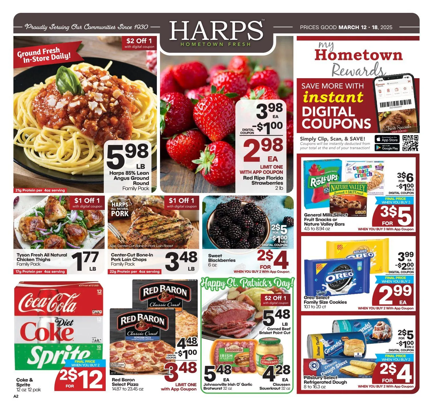 Weekly ad Harps Foods Deals from March 13 to March 18 2025 - Page 