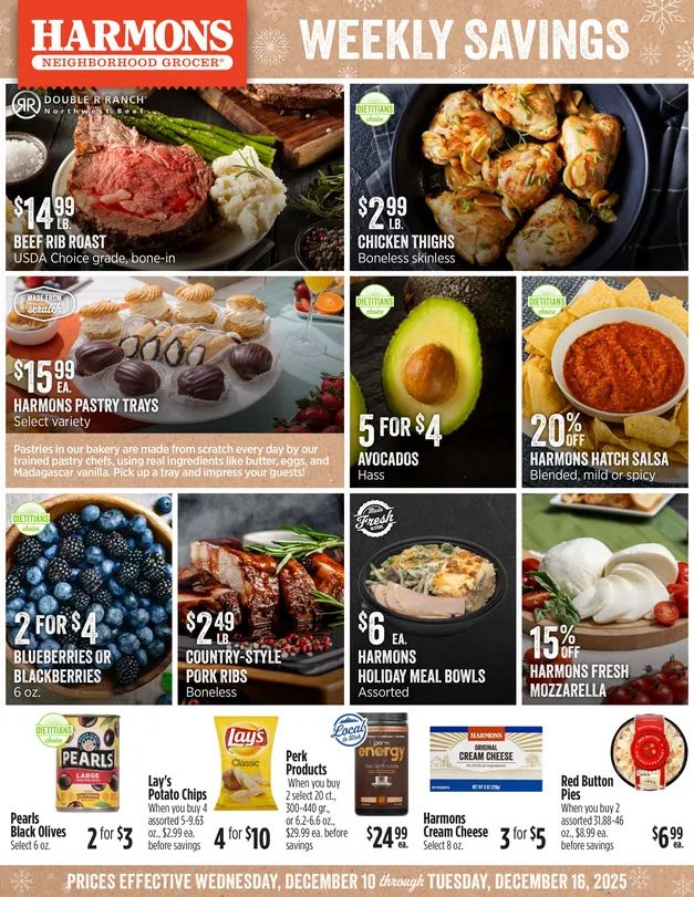 Weekly ad Harmons Sales from December 10 to December 16 2025 - Page 1