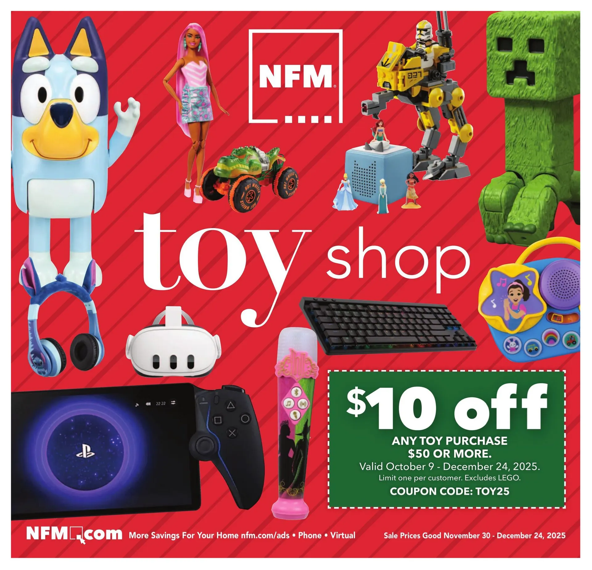 Weekly ad Nebraska Furniture Mart Sales from November 30 to December 24 2025 - Page 1