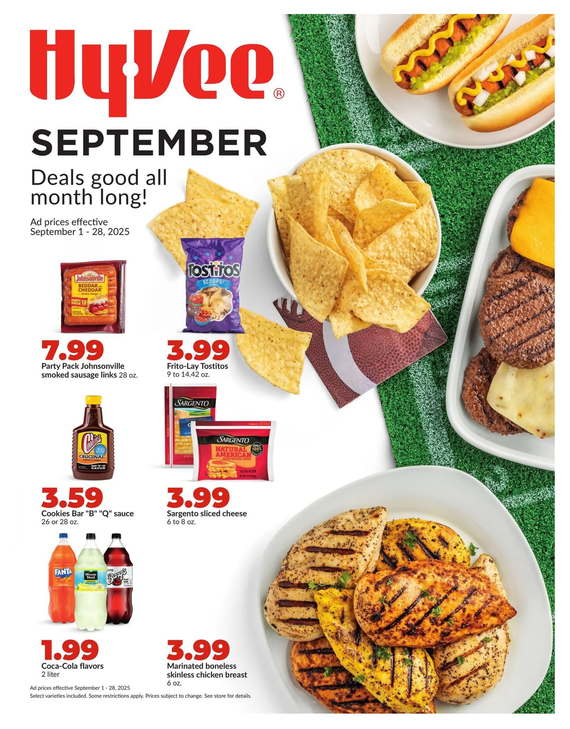 Weekly ad HyVee Sales from September 1 to September 28 2025 - Page 