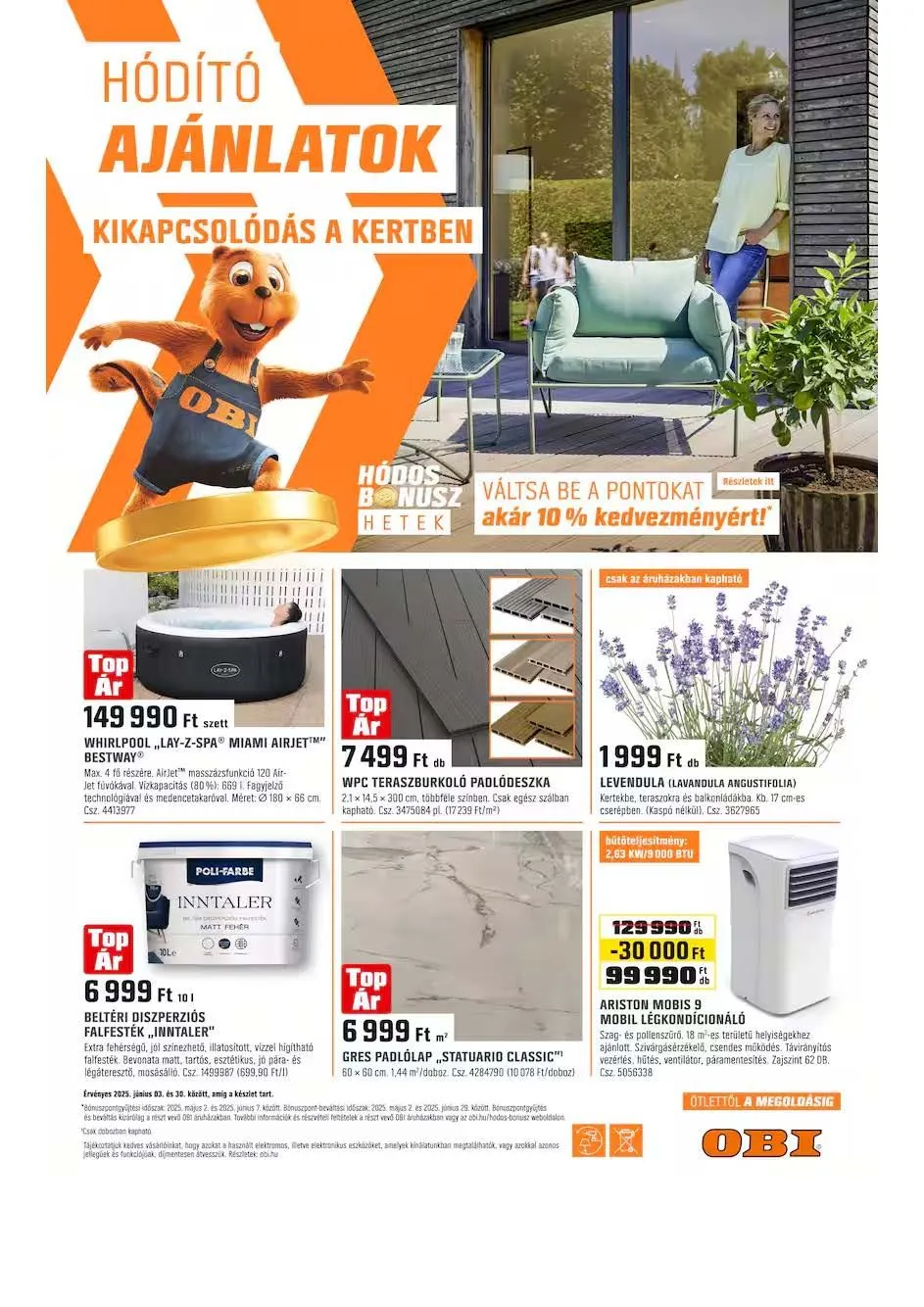 Katalógus OBI június 3.-tól június 30.-ig 2025. - Oldal 1