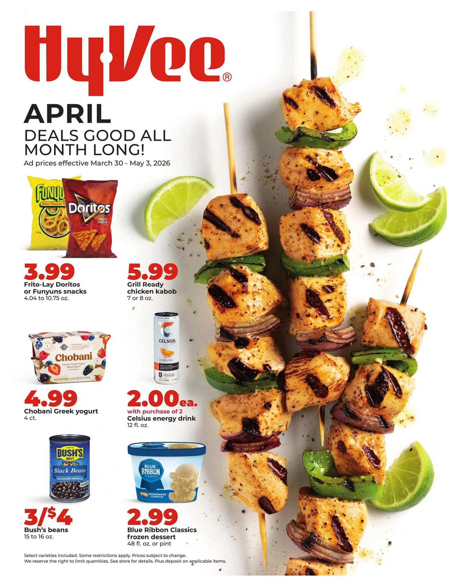 Weekly ad HyVee Sales from March 30 to May 3 2026 - Page 