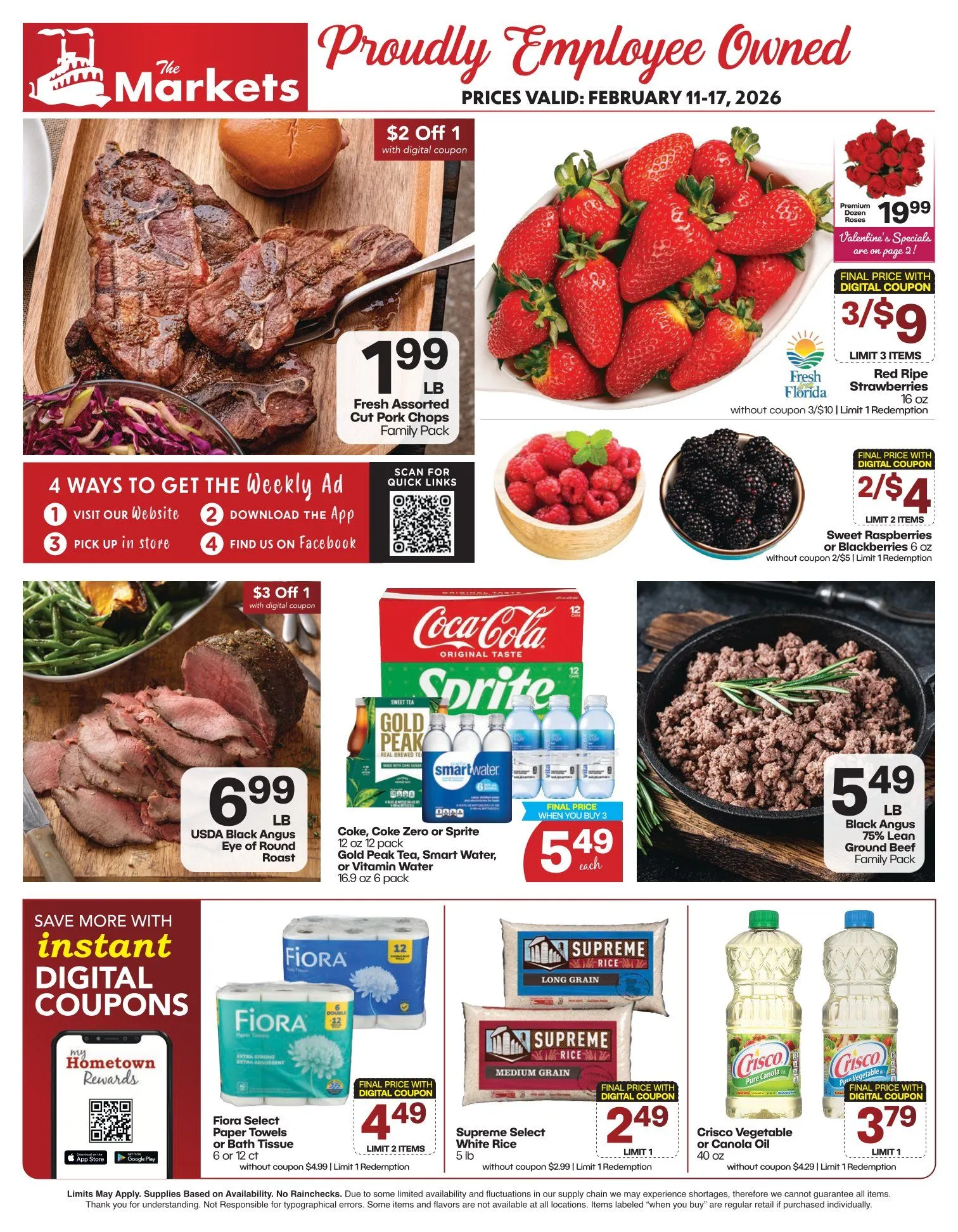 Weekly promotion The Markets Sales spanning from February 11 to February 17 2026 - Page  for Catalogue 365