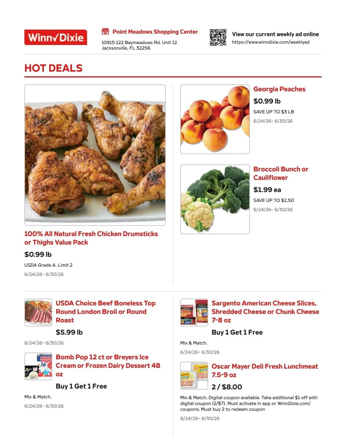 Weekly ad Winn Dixie Sales from June 24 to June 30 2026 - Page 