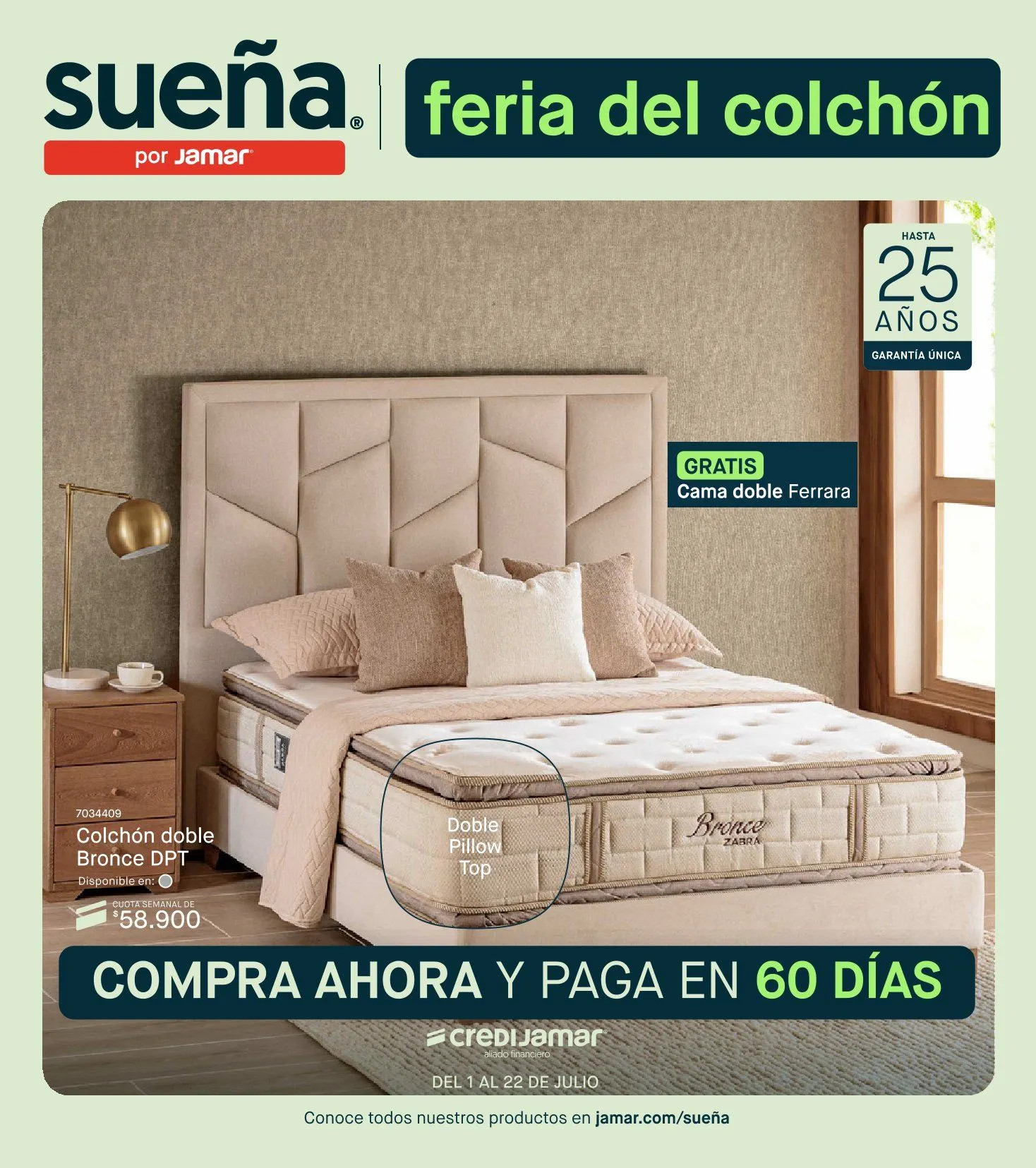 Catalogo de Jamar Ofertas 1 de julio al 22 de julio 2026 - Pag