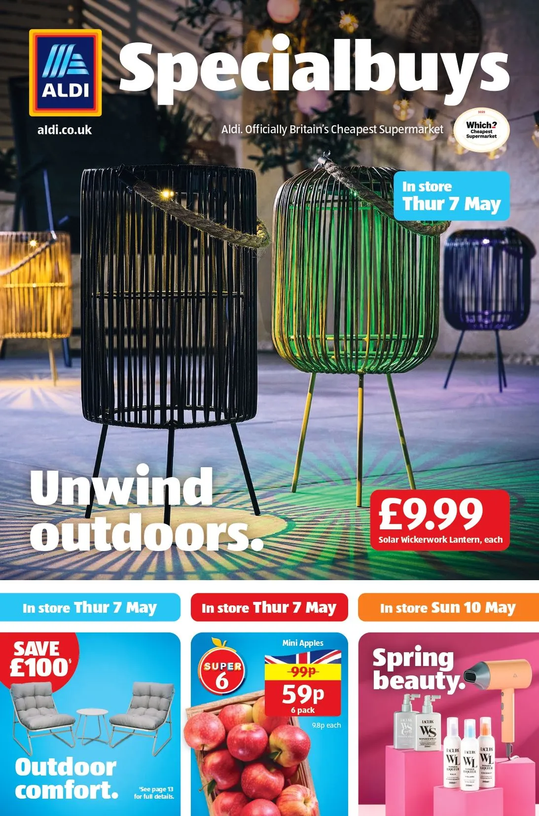  Aldi Catalogues from 7 May to 10 May 2026 - Catalogue Page 1
