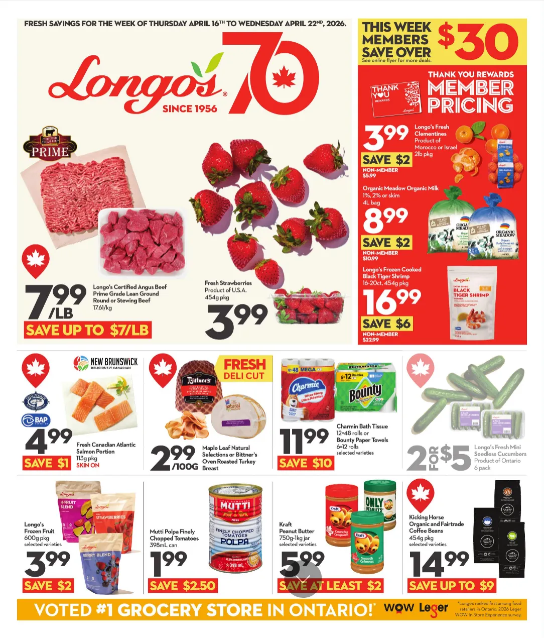 Longo's Sales from April 16 to April 21 2026 - flyer page