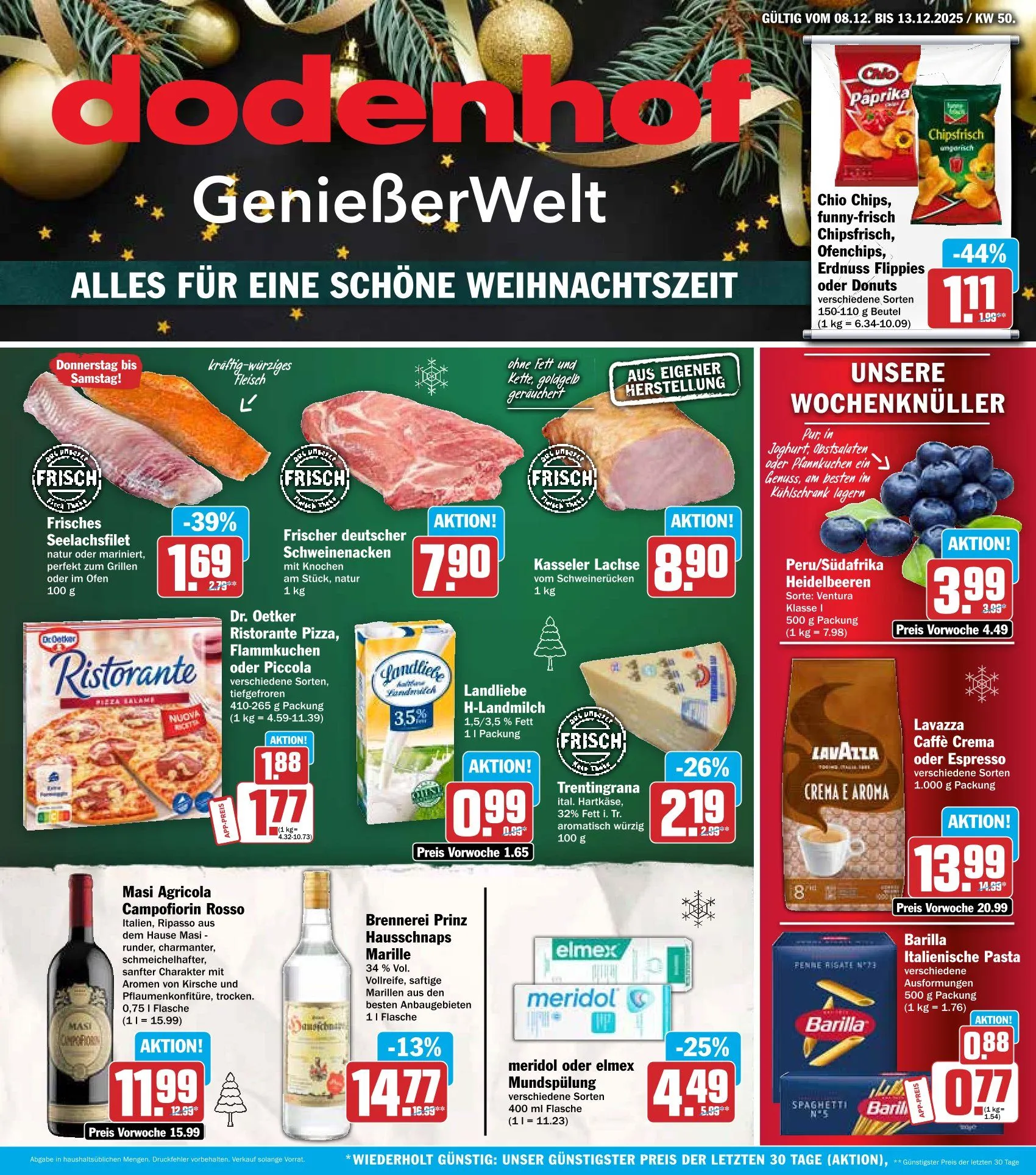 Dodenhof Angebote von 8. Dezember bis 13. Dezember 2025 - Prospekt seite 1