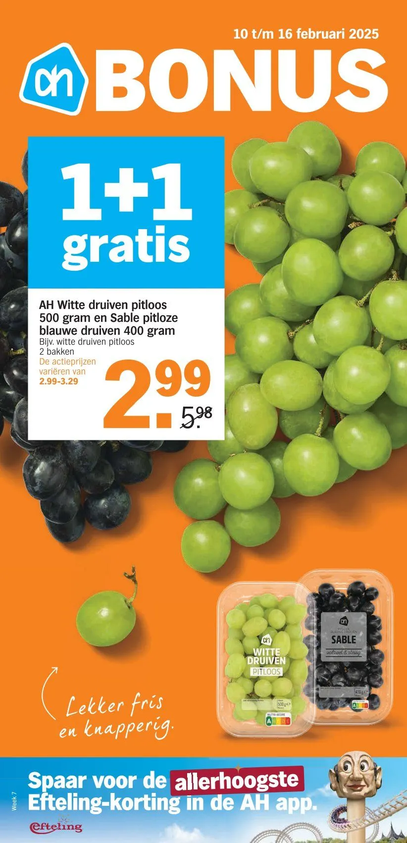 Albert Heijn Promoties van 11 februari tot 15 februari 2025 - folder pagina 1