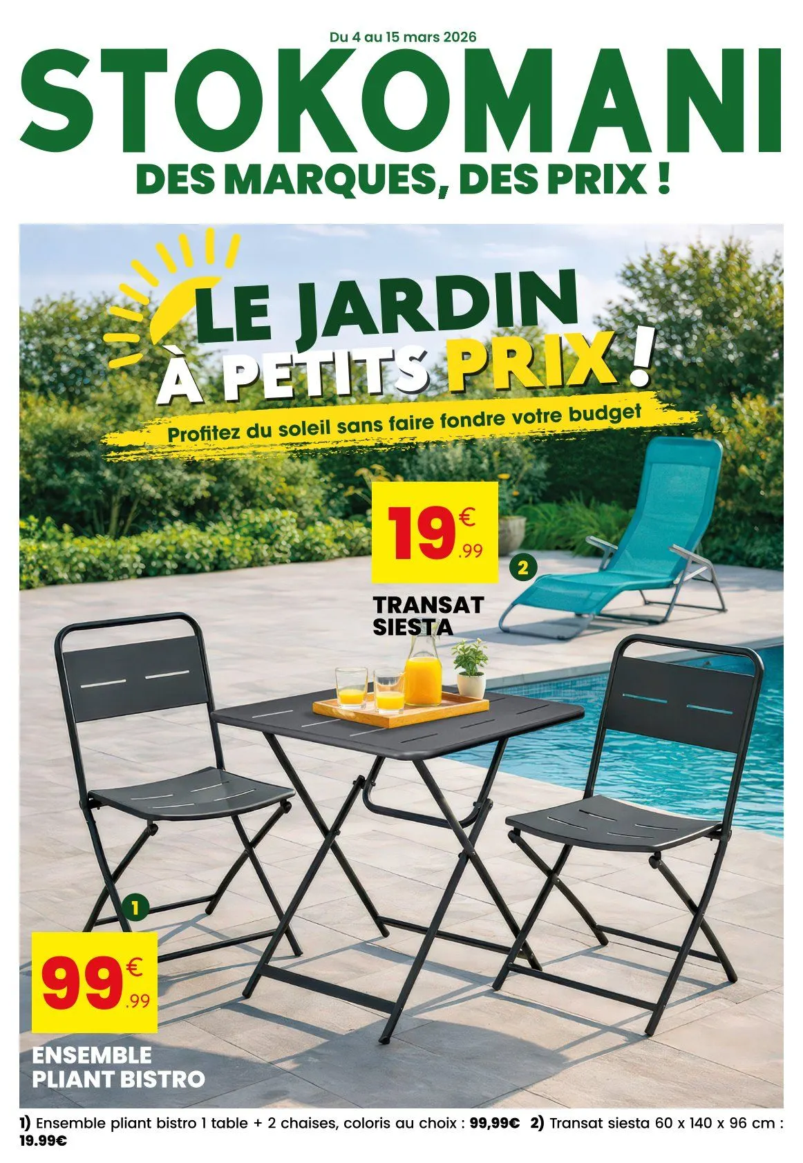  Catalogues Stokomani du 4 mars au 15 mars 2026 - Catalogue page 1