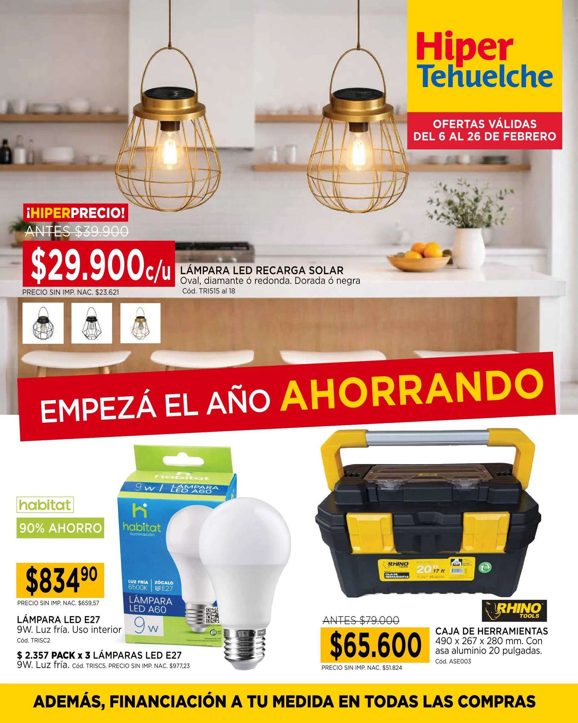 Ofertas de Ofertas Hiper Tehuelche 6 de febrero al 26 de febrero 2026 - Página  del catálogo