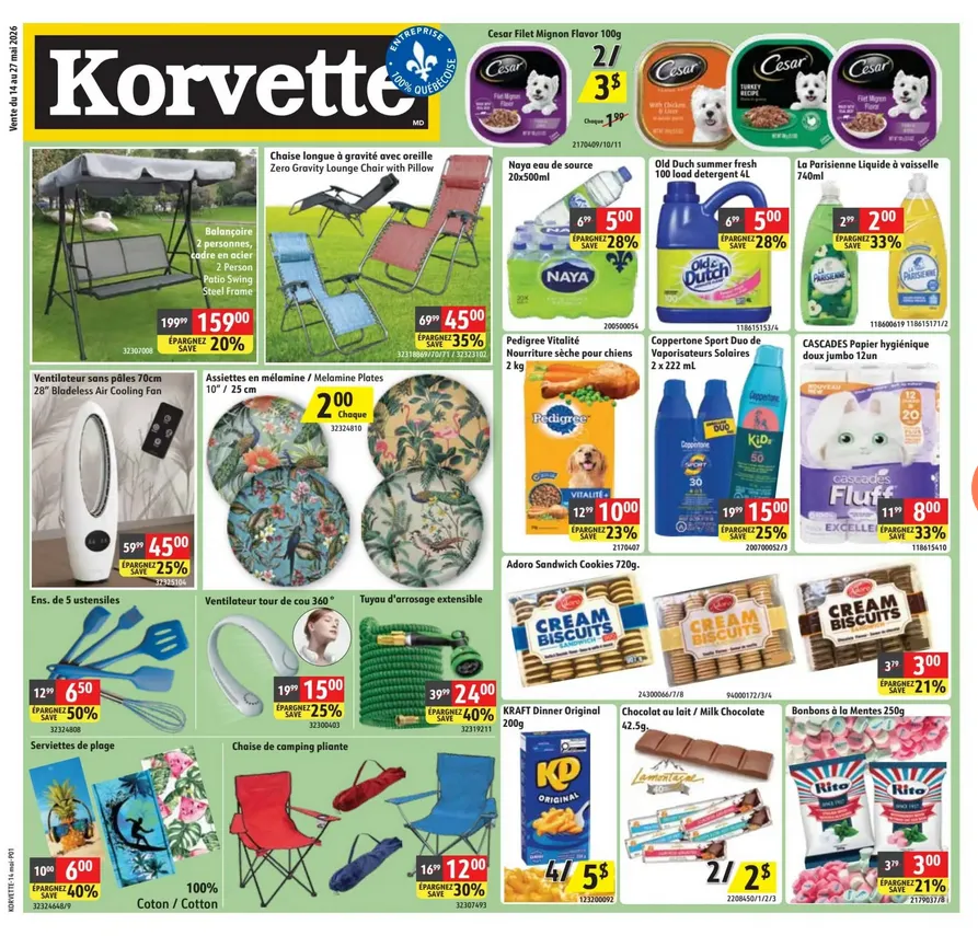  Korvette Sales from May 14 to May 20 2026 - flyer page 