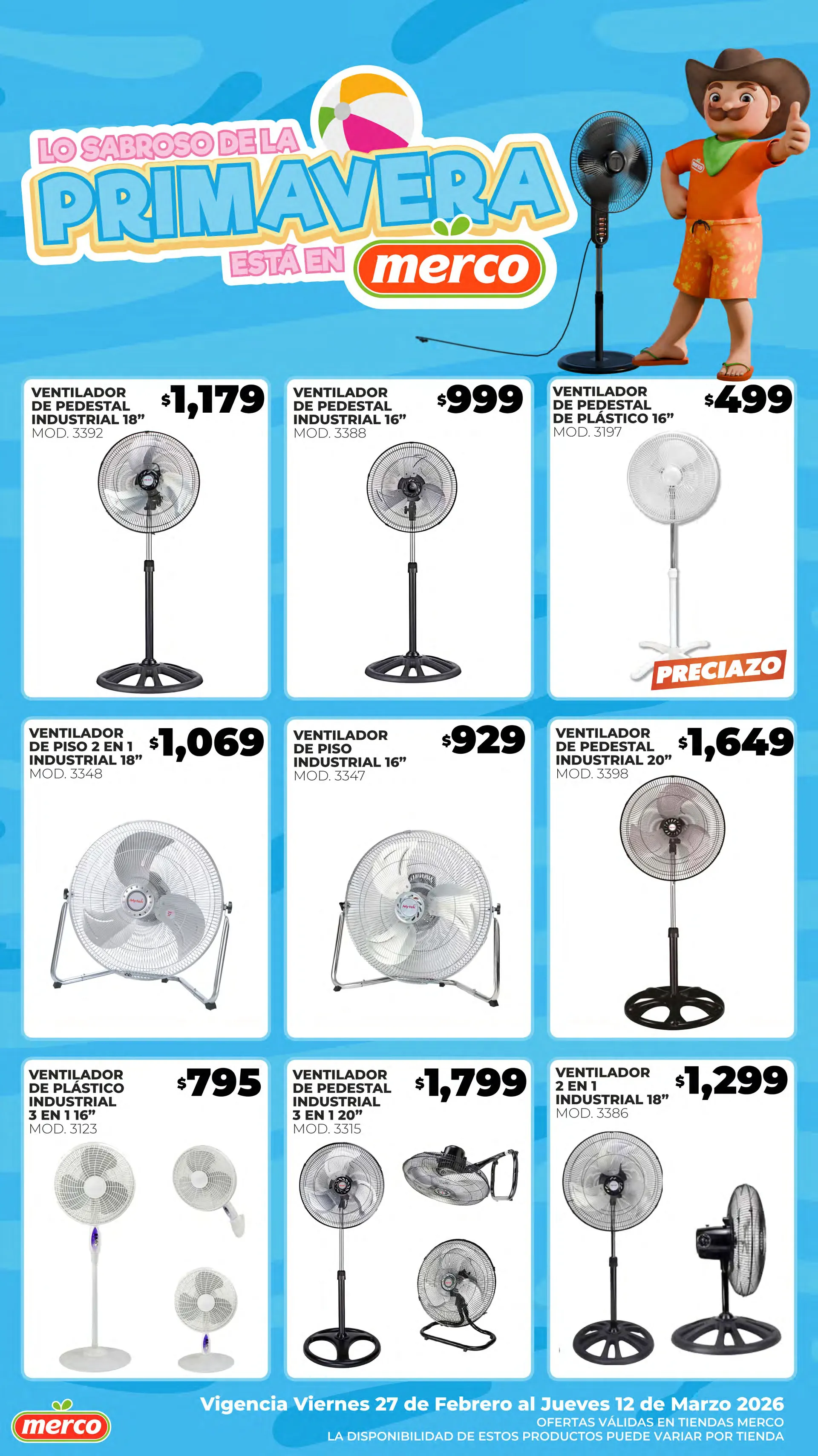 Catálogo de Merco Ofertas 27 de febrero al 12 de marzo 2026 - Pagina 1