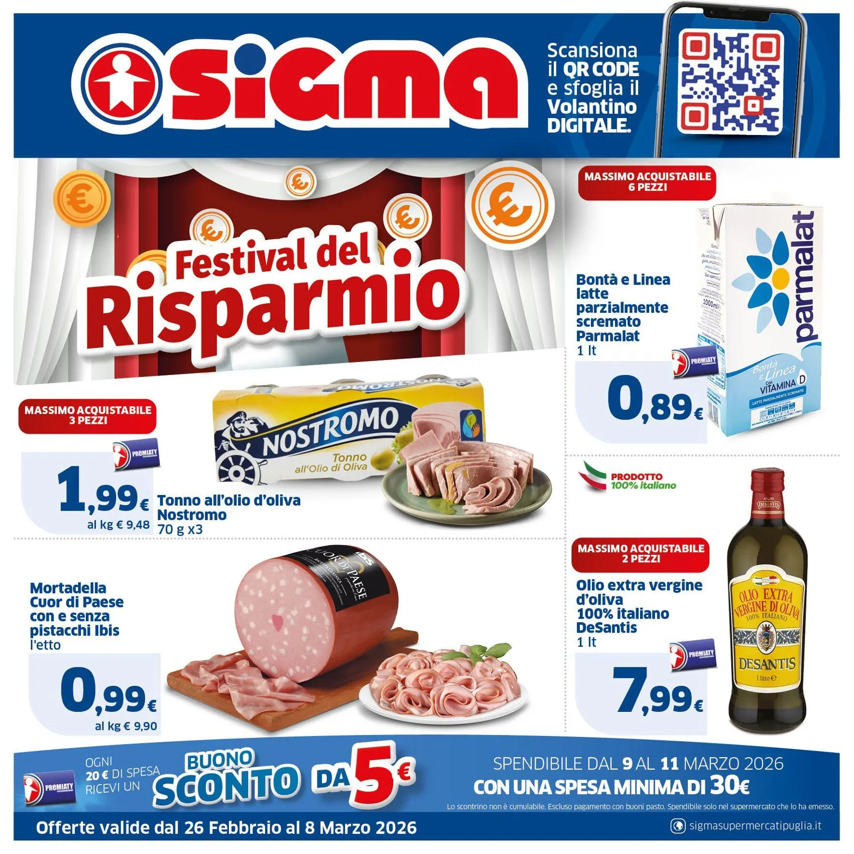 Volantini Sigma da 26 febbraio a 8 marzo di 2026 - Pagina del volantino 1
