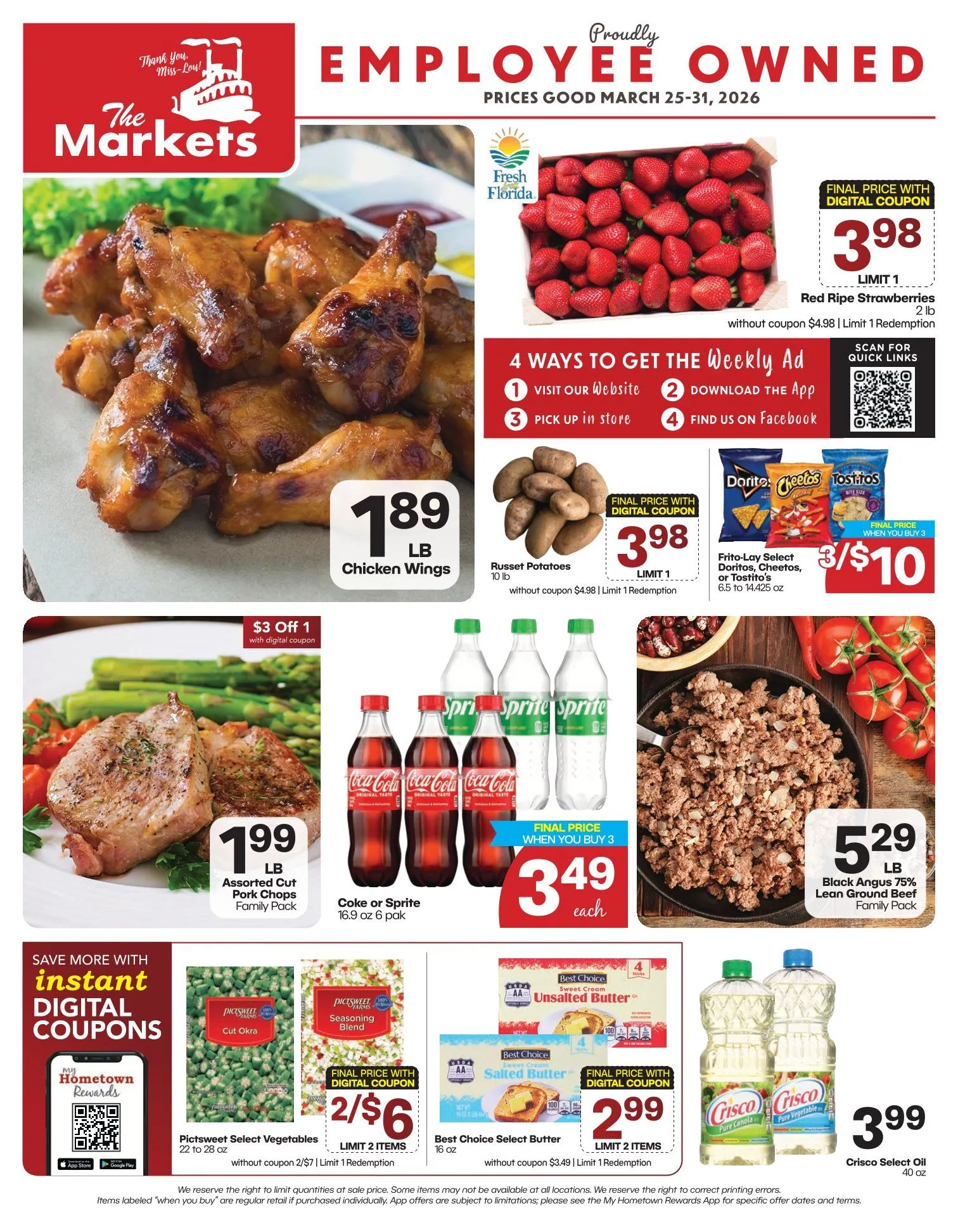 Weekly ad The Markets Sales from March 25 to March 31 2026 - Page 1