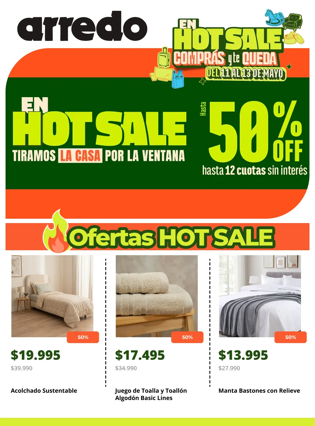 Ofertas de  Arredo Ofertas 11 de mayo al 25 de mayo 2026 - Página 1 del catálogo