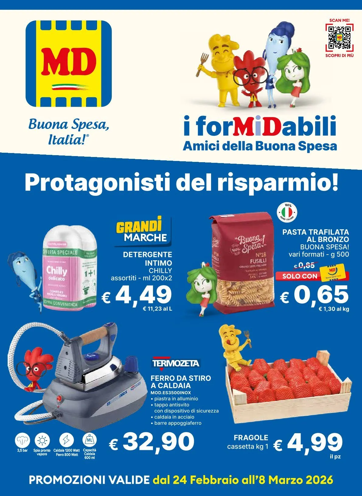 Volantini MD Discount da 24 febbraio a 8 marzo di 2026 - Pagina del volantino 1