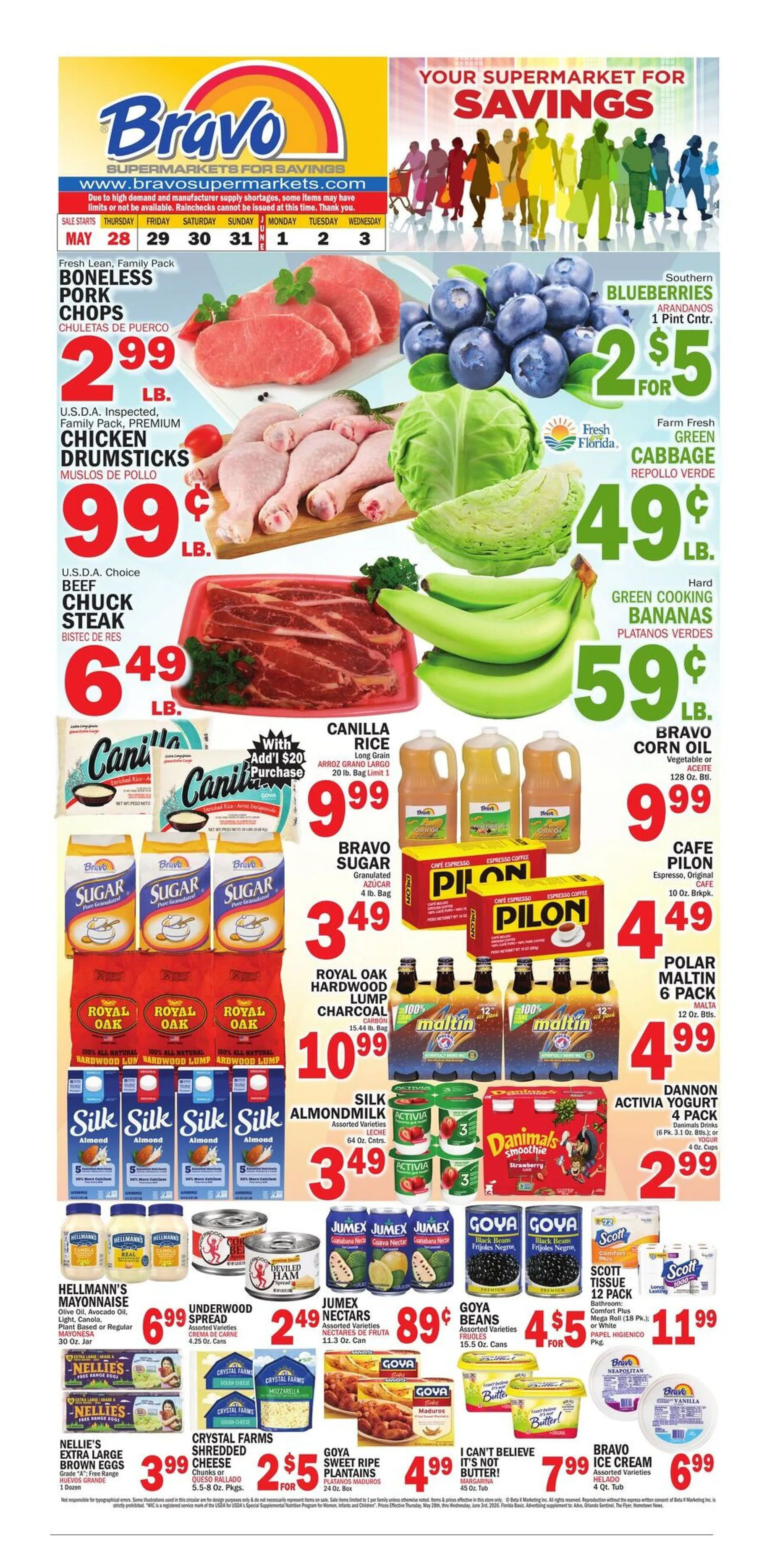 Weekly ad Bravo Supermarkets Sales from May 28 to June 3 2026 - Page 