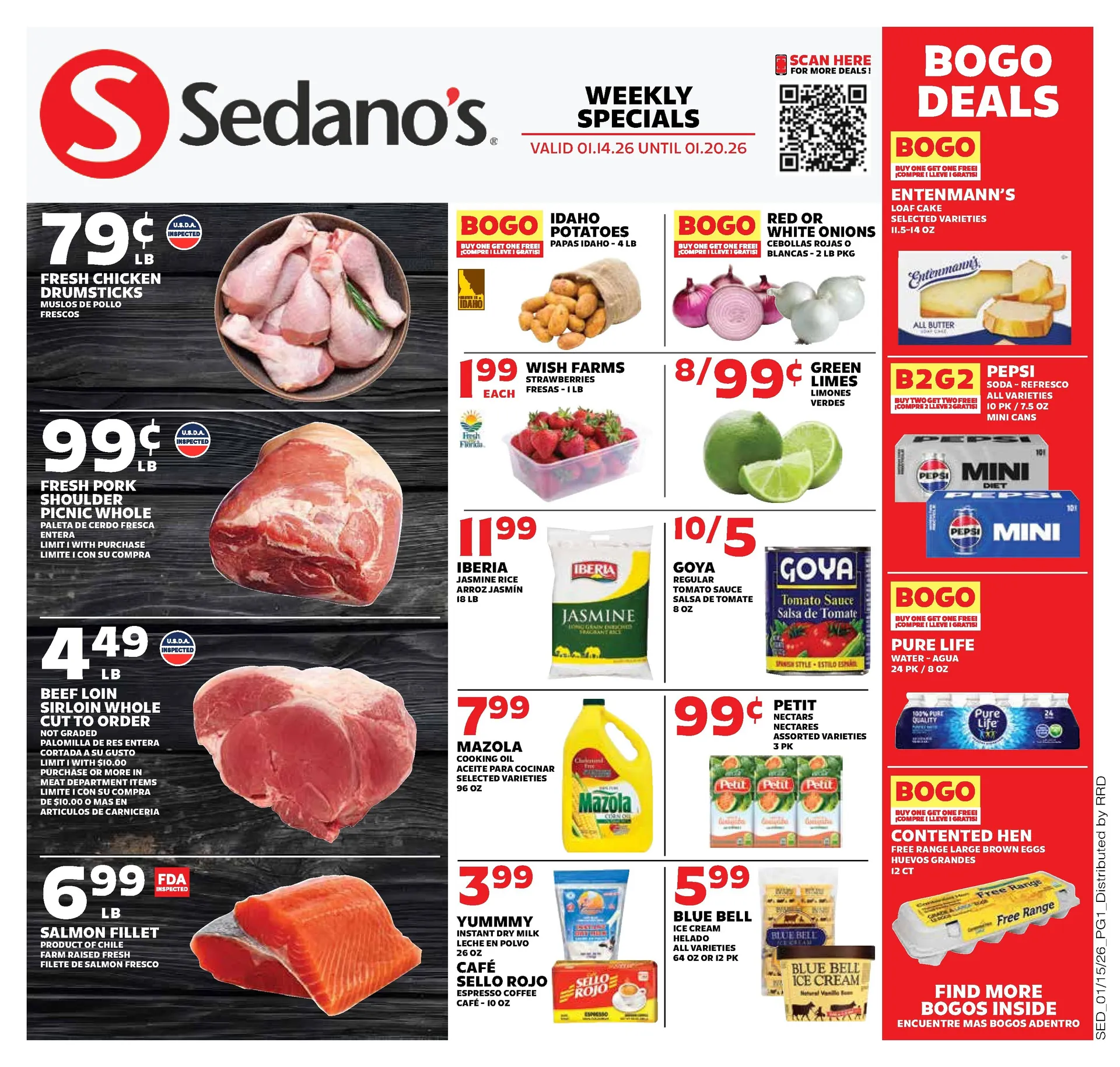 Weekly ad Sedano's Sales from January 14 to January 20 2026 - Page 1