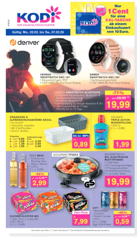 KODi Prospekte  von 2. Februar bis 7. Januar 2026 - Prospekt seite 