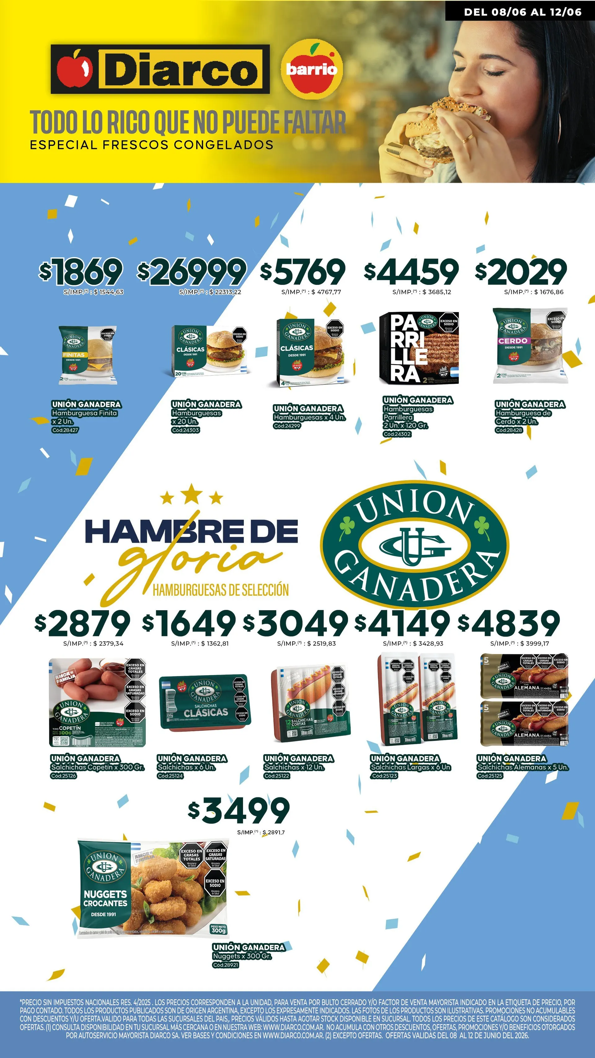 Ofertas de Ofertas Diarco 8 de junio al 12 de junio 2026 - Página 1 del catálogo