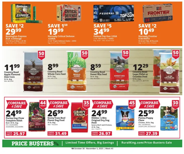Weekly ad Rural King Sales from October 30 to November 5 2025 - Page 