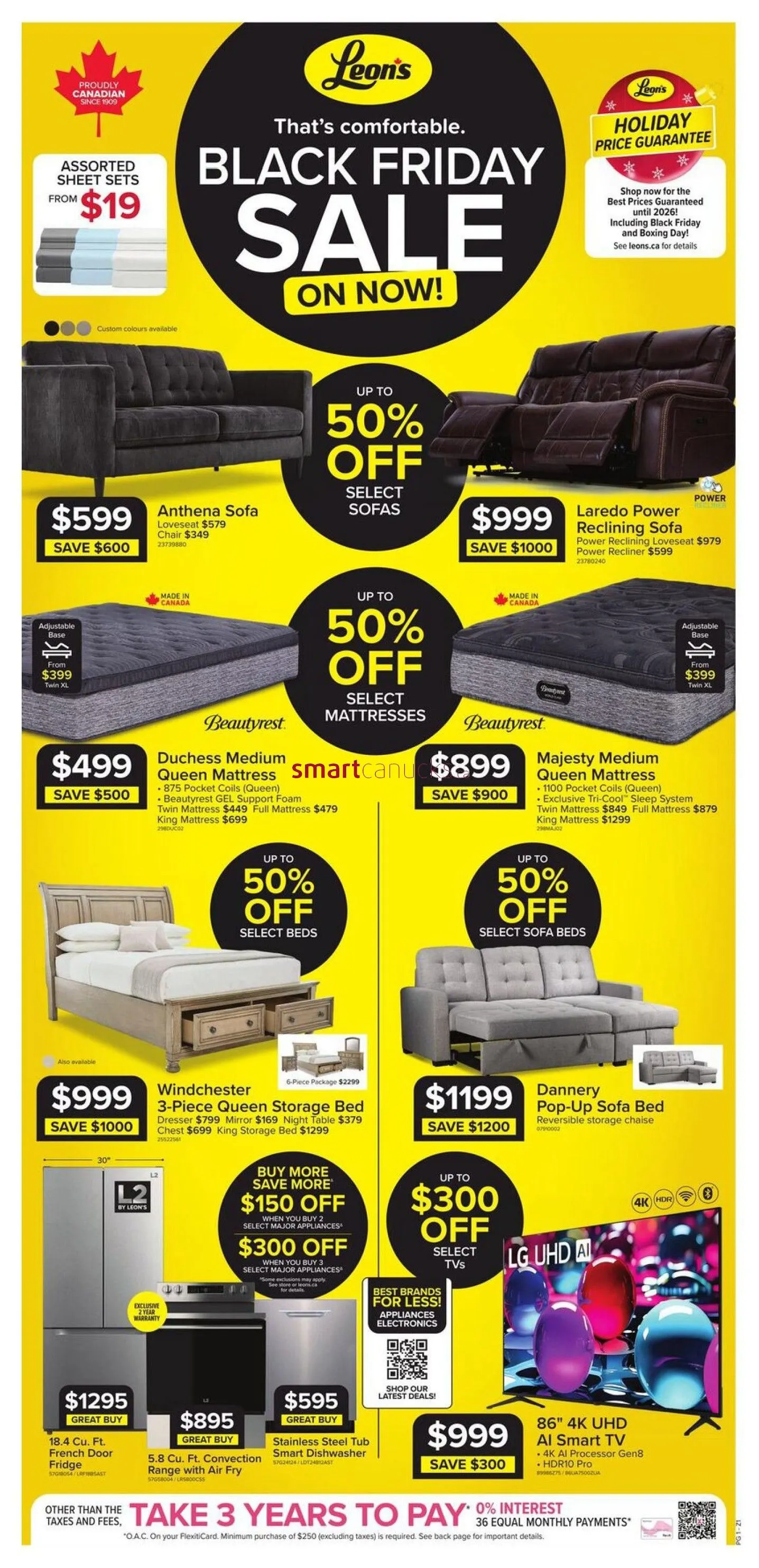 Leon's Sales from November 20 to November 26 2025 - flyer page 1