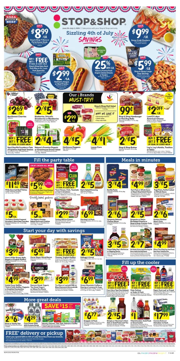 Weekly ad Stop & Shop Sales from June 26 to July 2 2026 - Page 