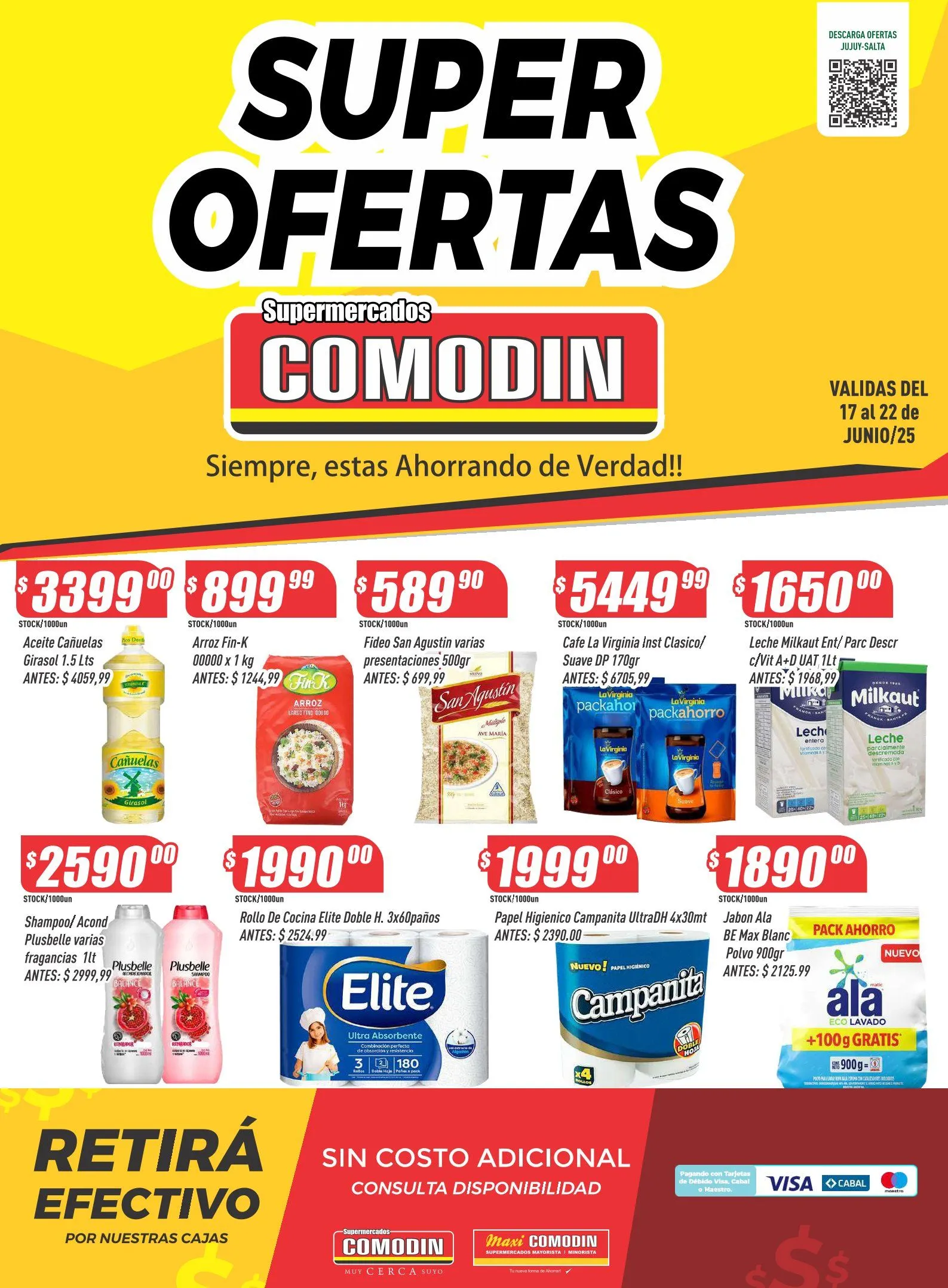 Ofertas de Supermercados Comodín Ofertas 17 de junio al 23 de junio 2025 - Página del catálogo