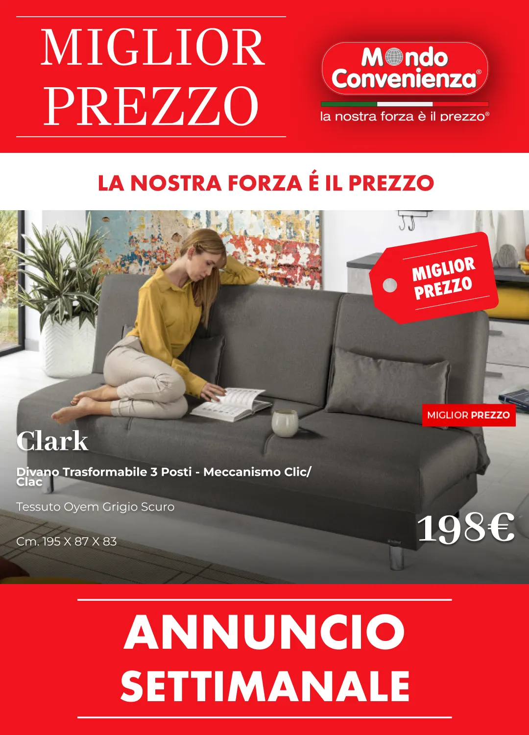  Mondo Convenienza Volantino  da 13 maggio a 27 maggio di 2026 - Pagina del volantino 1