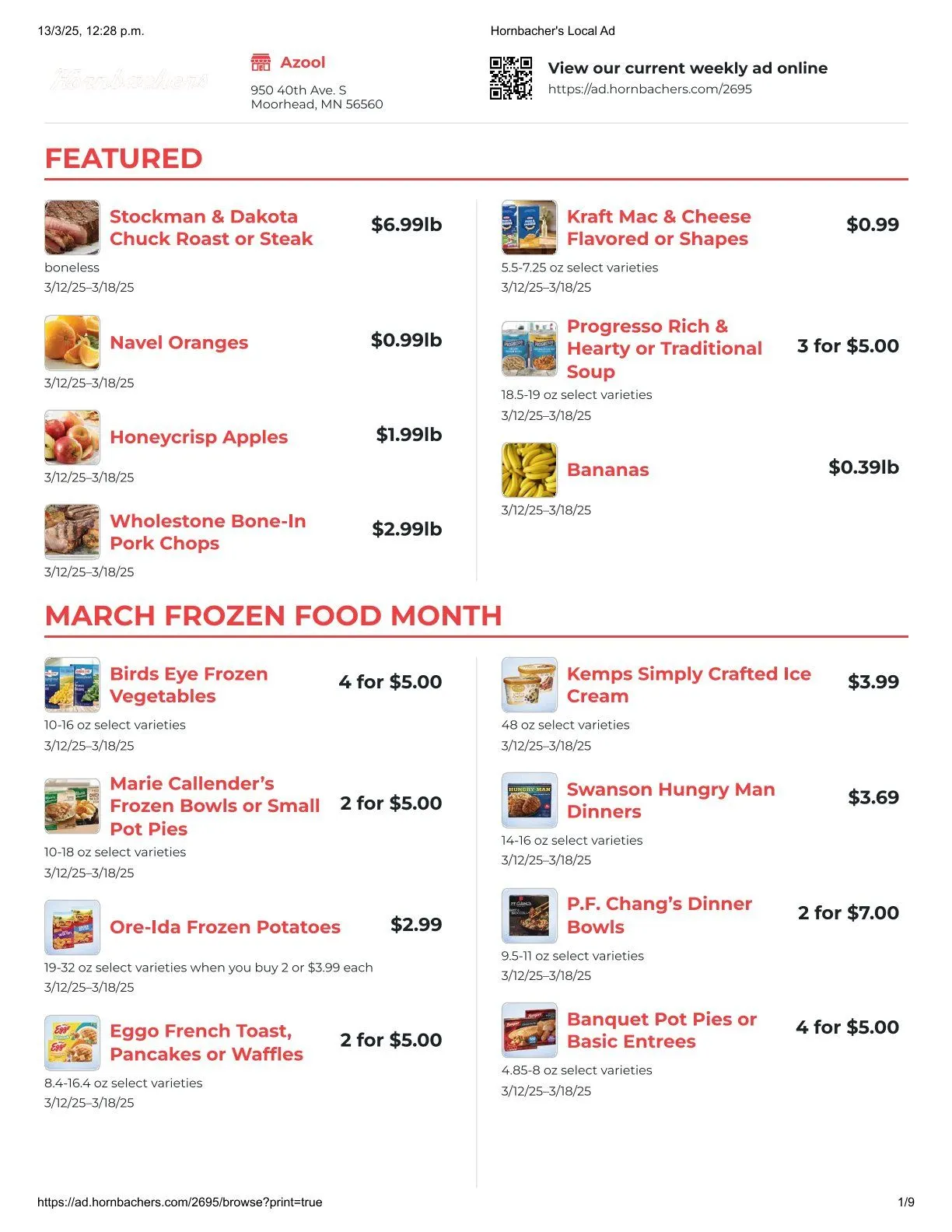 Weekly ad Hornbacher's Deals from March 13 to March 18 2025 - Page 