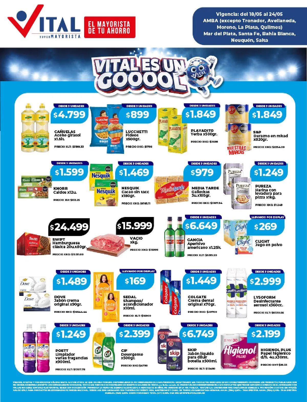 Ofertas de Vital Ofertas 18 de mayo al 24 de mayo 2026 - Página  del catálogo