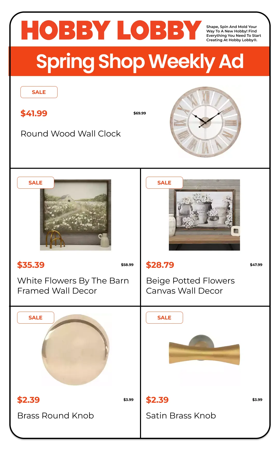 Weekly ad Hobby Lobby Sales from June 5 to June 19 2026 - Page 