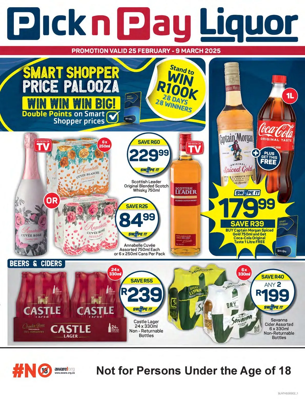 Pick n Pay Sales from 25 February to 9 March 2025 - Catalogue Page 1