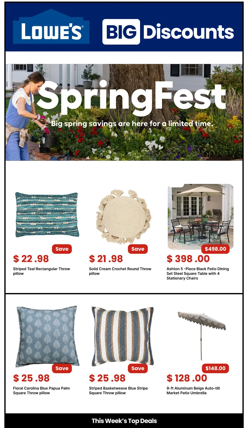 Weekly ad  Lowe's Sales from May 7 to May 21 2026 - Page 