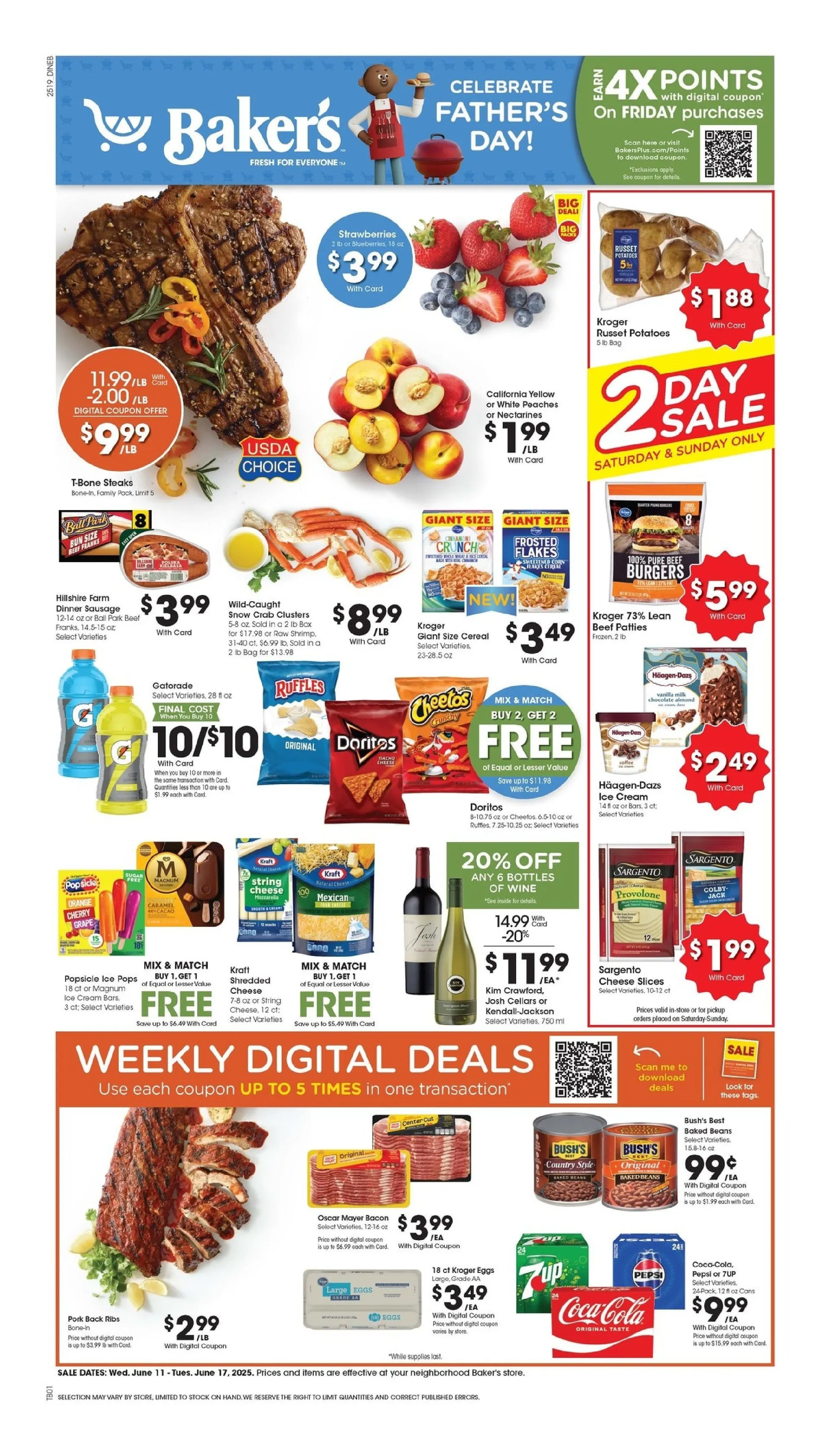Weekly ad Baker's Deals from June 11 to June 17 2025 - Page 1