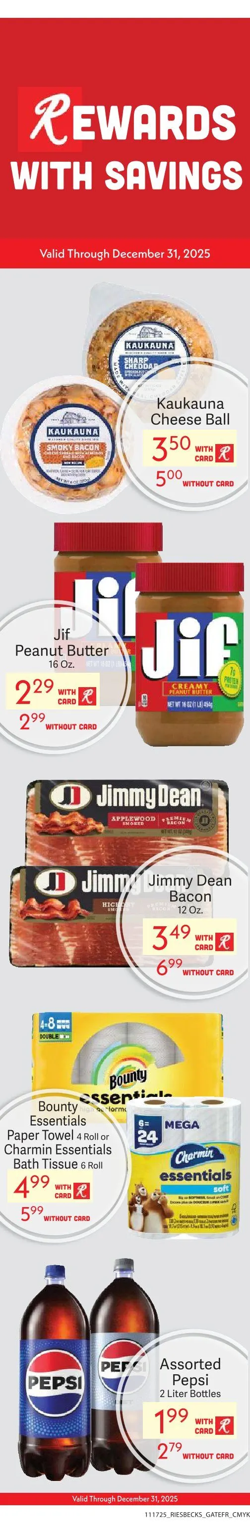 Weekly ad Riesbeck Sales from November 17 to December 31 2025 - Page