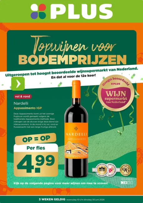 Plus folders van 10 juni tot 30 juni 2026 - Folder pagina 1