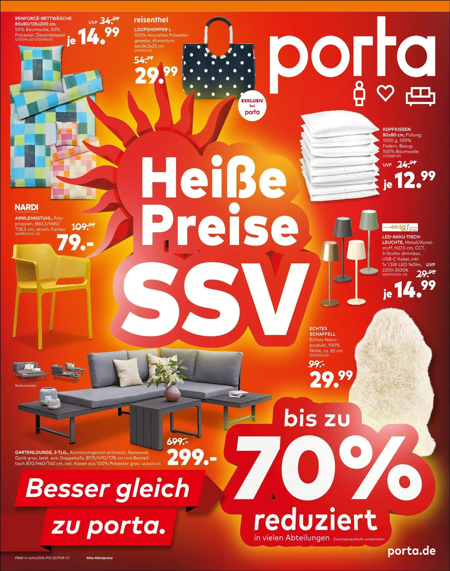 Porta Möbel Angebote von 25. Juli bis 31. Juli 2025 - Prospekt seite